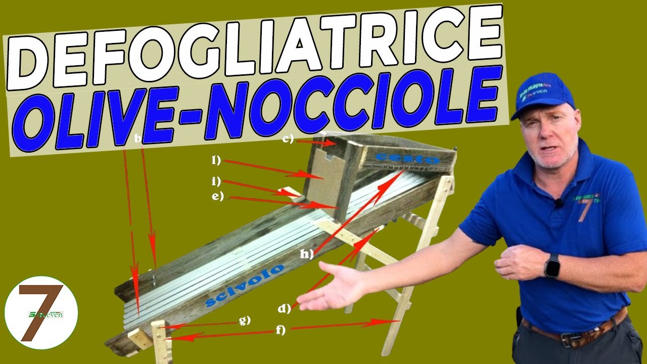 Defogliatrice Olive e Nocciole