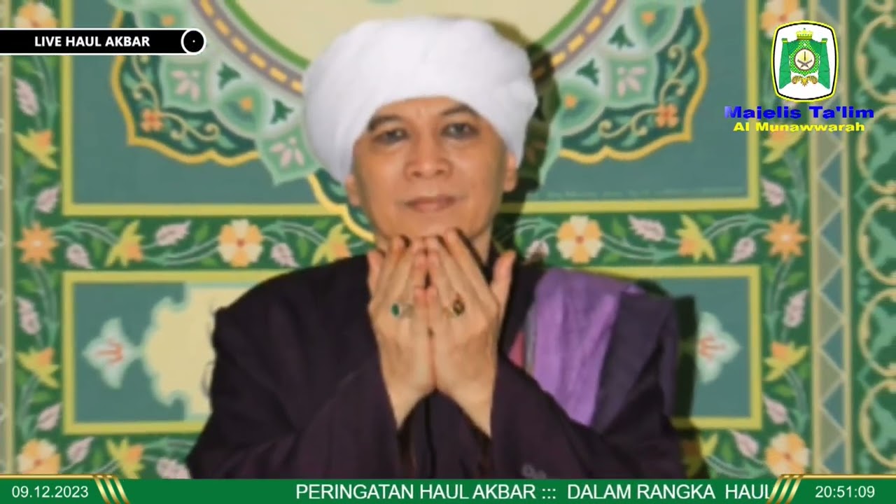 HAUL AKBAR SYEIKH ARIFIN BIN ALI BIN HASAN  KE 1 PEMBACAAN MAULID SYIFA'USH SHUDUR & CERAMAH AGAMA
