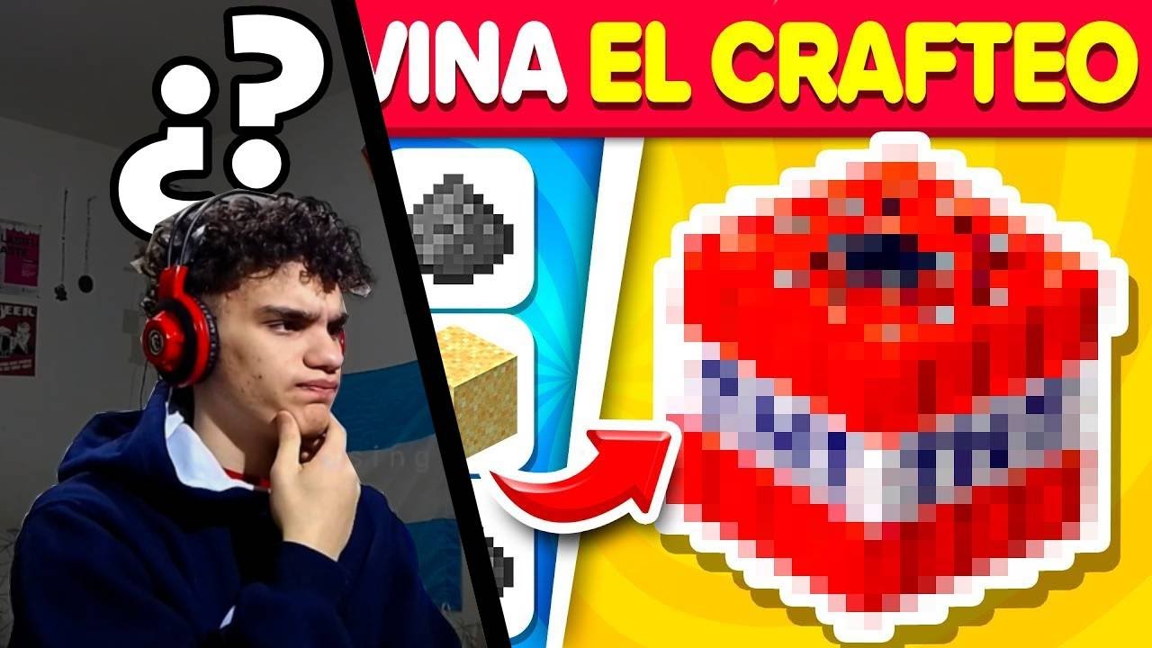 ¿Puedes Adivinar el Ítem Solo por el Crafteo en Minecraft? | PLAYQUIZZ