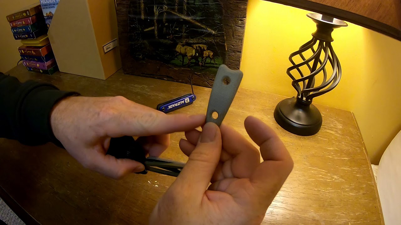 Installing Scales on the ESEE Izula