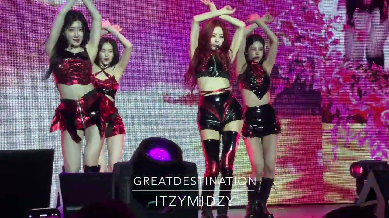4K ITZY "Mr. Vampire" Live Performance VIP Fancam | Seattle Concert Born To Be World Tour 2024