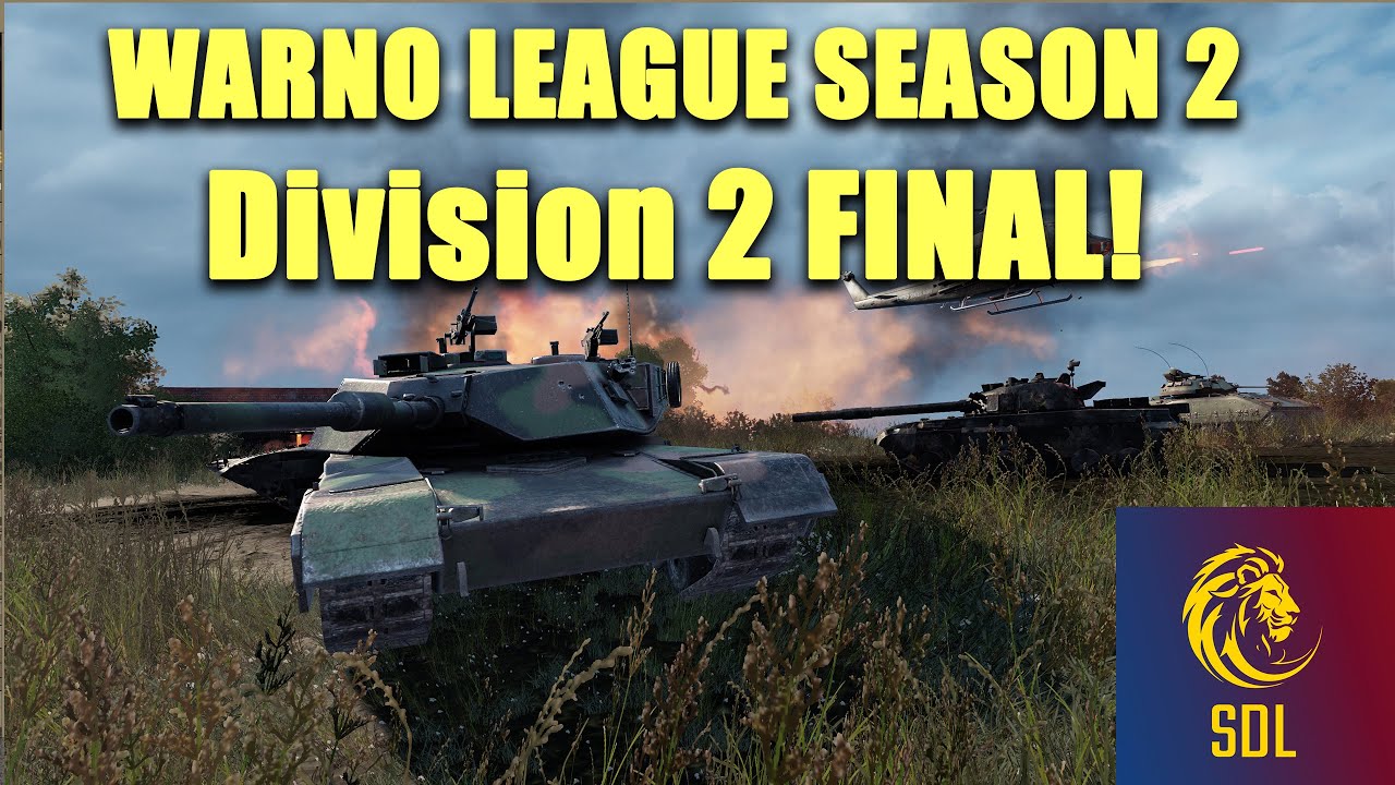 WARNO League S2 Division 2 Grandfinal! Snowwolfie vs Goldenpanzer LIVE!