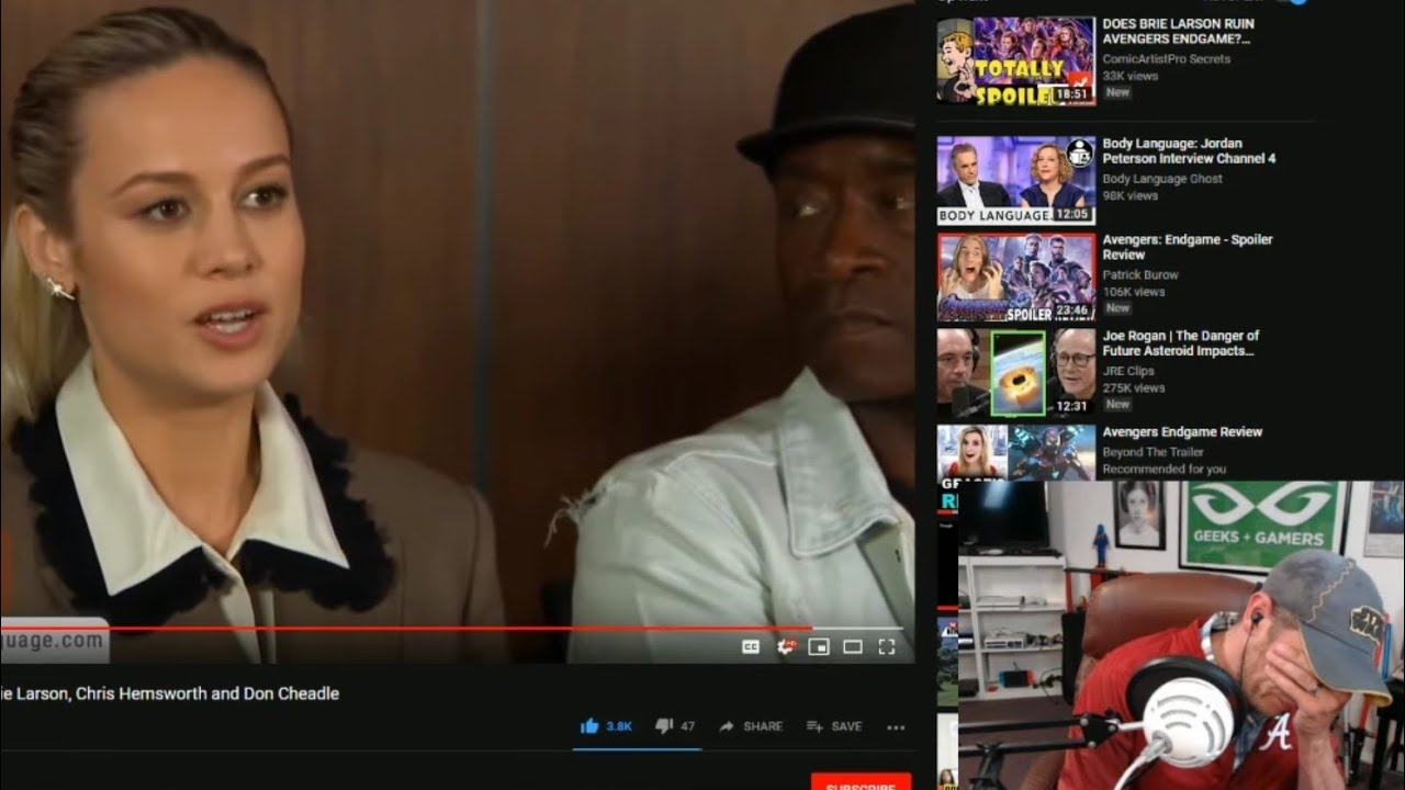Body Language Expert Exposes The Truth - The Avengers Can't Stand Brie Larson!