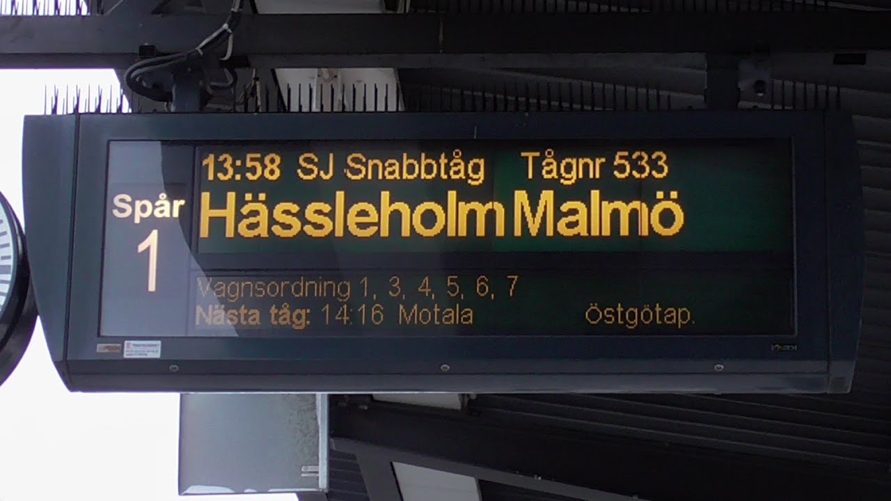 Tåg Linköping C 21-02-02