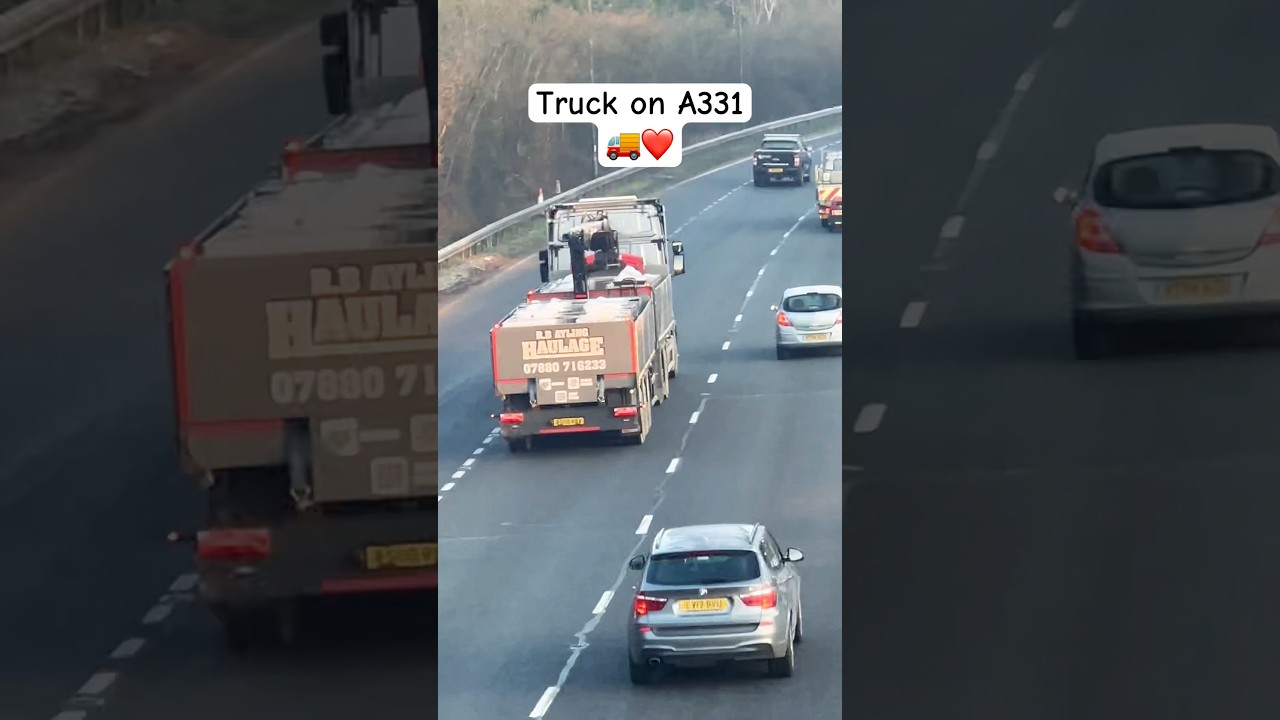 Truck on A331 Farnborough, UK | Road Footage & Traffic Update 🚦🚚