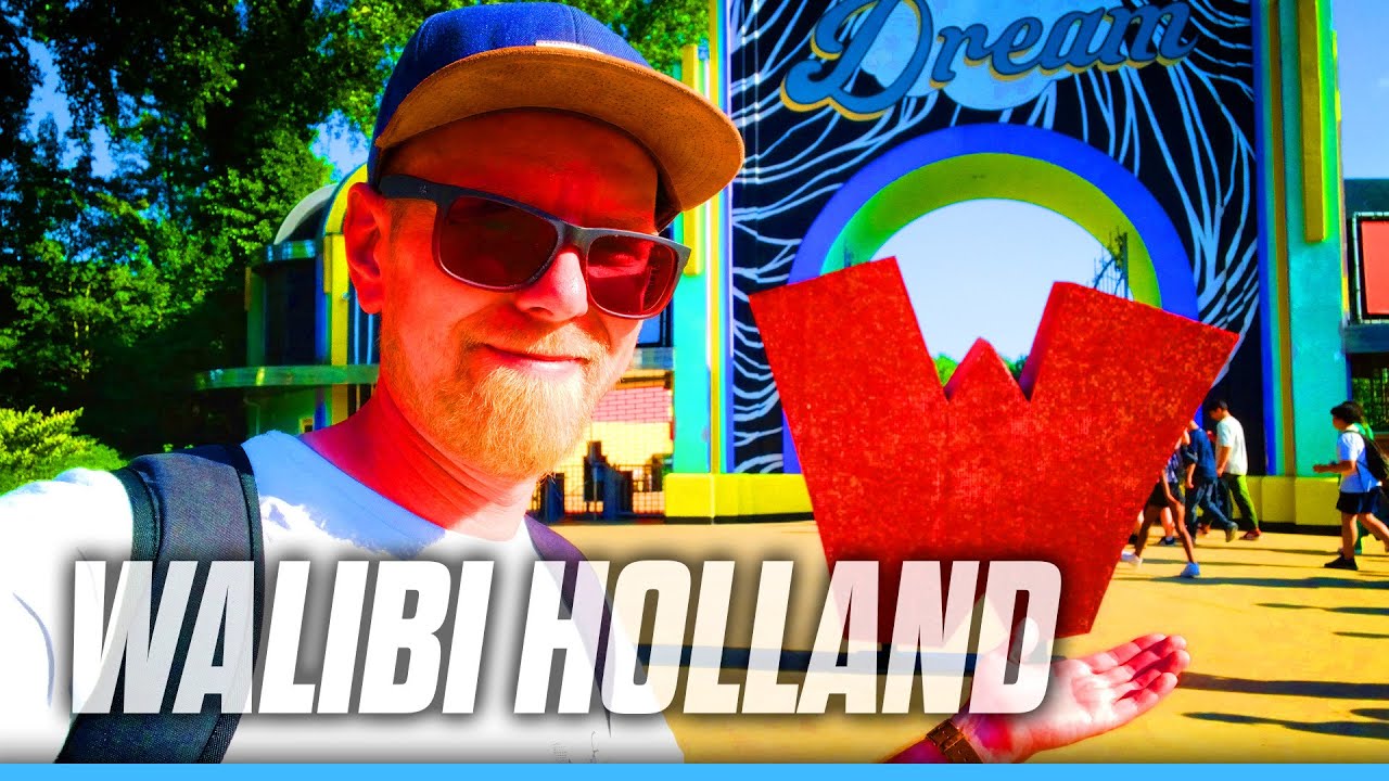 Walibi Holland: Das Six Flags der Niederlande (im Partymodus) | Walibi Holland 2023 Juni VLOG
