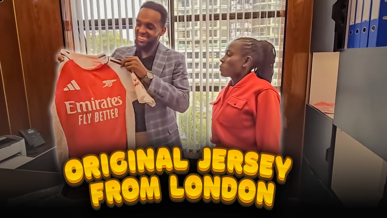 FINALLY I RECEIVED MY ORIGINAL ARSENAL JERSEY FROM LONDON
