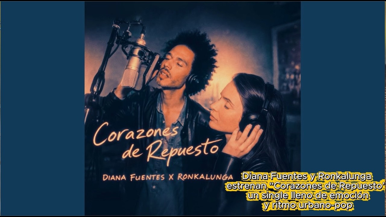 Diana Fuentes y Ronkalunga estrenan “Corazones de Repuesto”, un single lleno de emoción