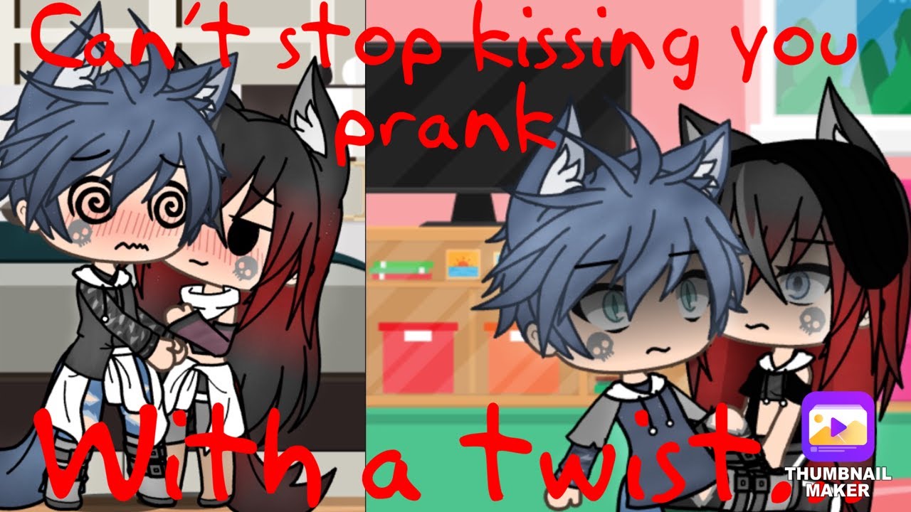 Can't stop kissing you prank || Twist || Mel and Ethan