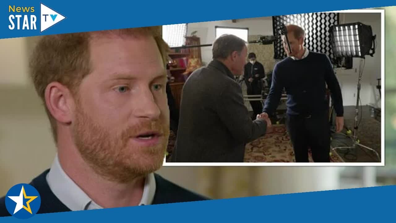 Prince Harry swipes at ITV just minutes into interview with Tom Bradby