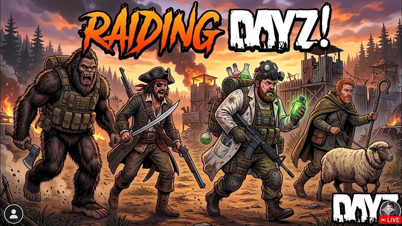 🔴 LIVE | DayZ PS5 - Friday Night Raid Night W/ @ThePiratePaddy & Gang On Official!