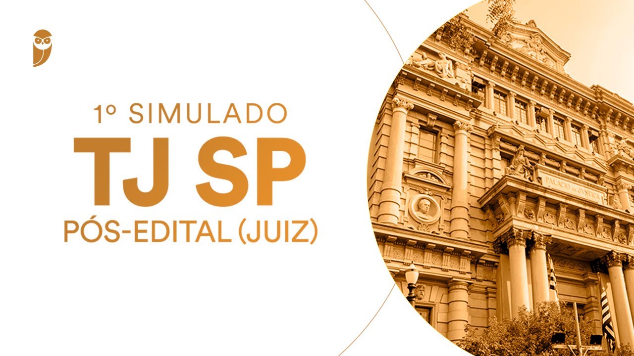 1&deg; Simulado TJ SP - P&oacute;s-edital (Juiz) - Corre&ccedil;&atilde;o