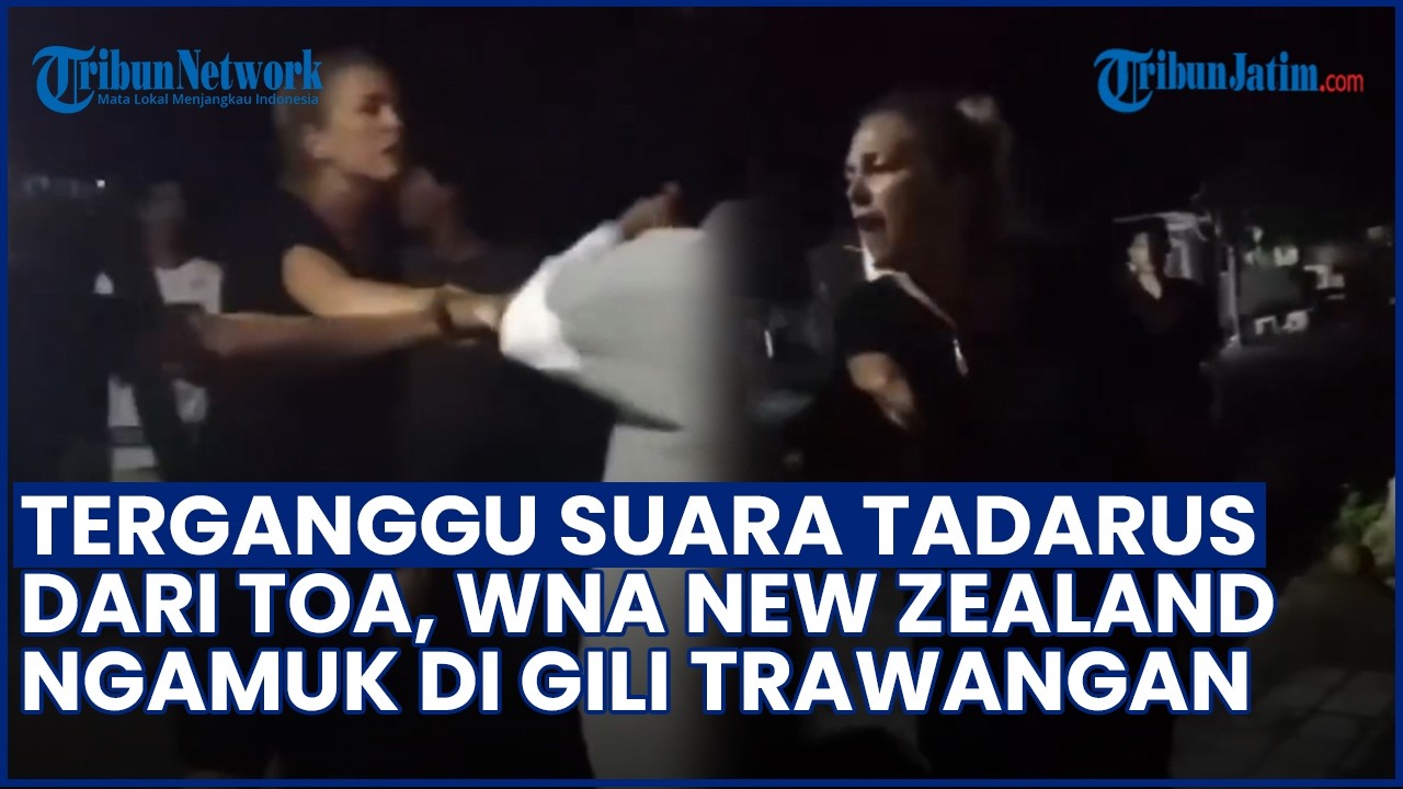 Protes Suara Tadarus dari Toa! WN New Zealand Ngamuk di Musala Gili Trawangan