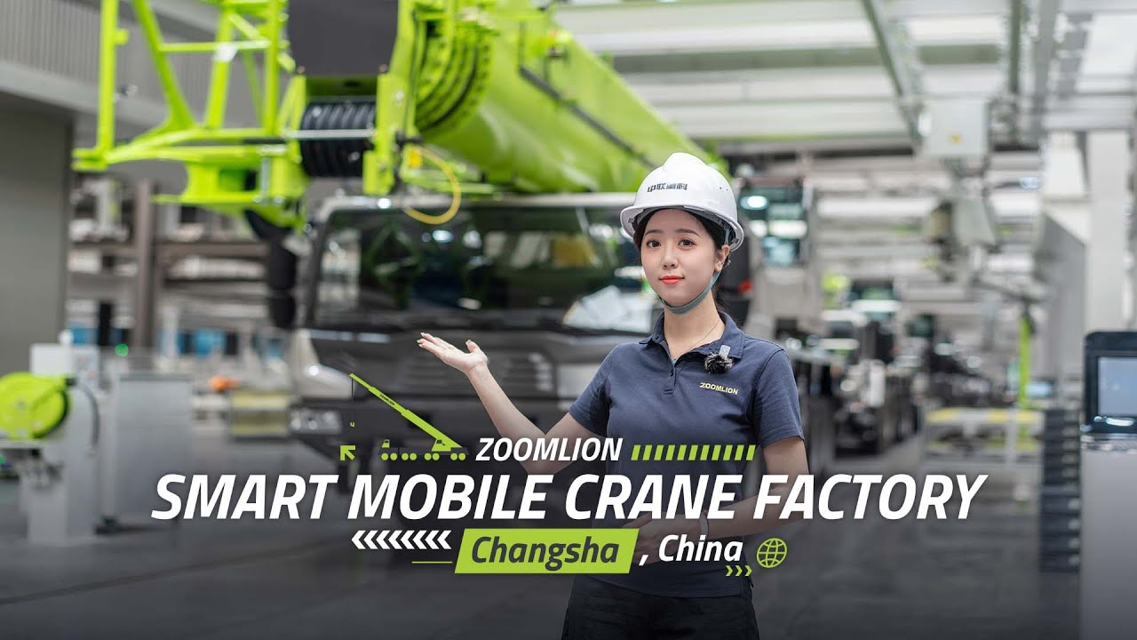 ZOOMLIONFactory Vlog ｜Inside the Intelligent Crane Assembly Line