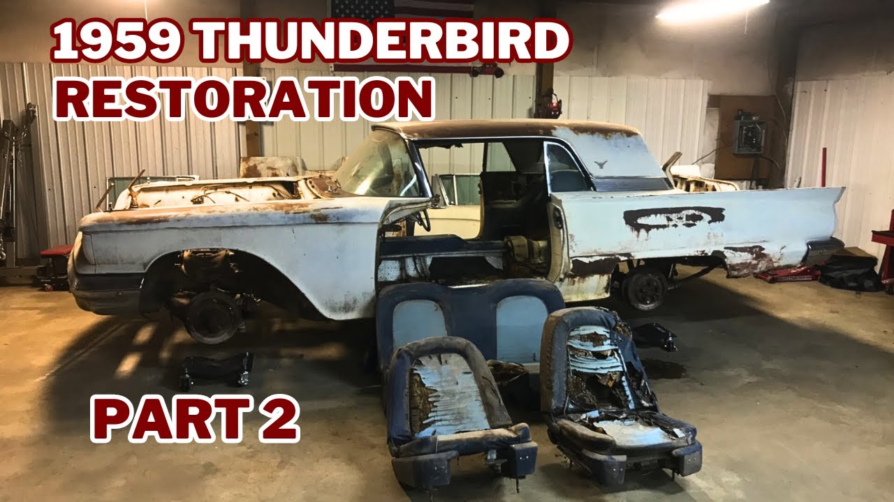 1959 Thunderbird Original Restoration Part 2