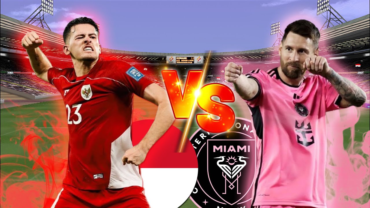 Inter Miami DIHAJAR Indonesia 3-0 🔥 ︱Lionel Messi CS tak menyanka‼️ ︱Winning Eleven PS 1