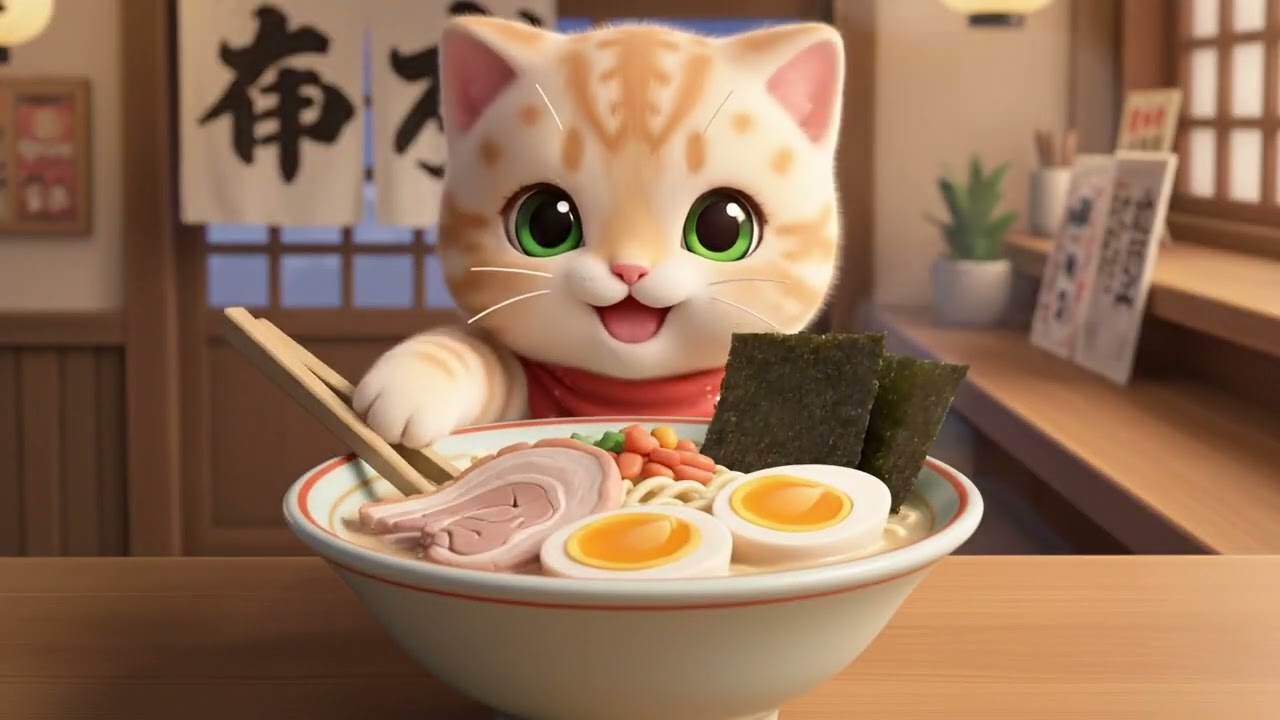 ねこAIのラーメン屋さん｜何も起きないはずの一日が最高のVlogになった理由