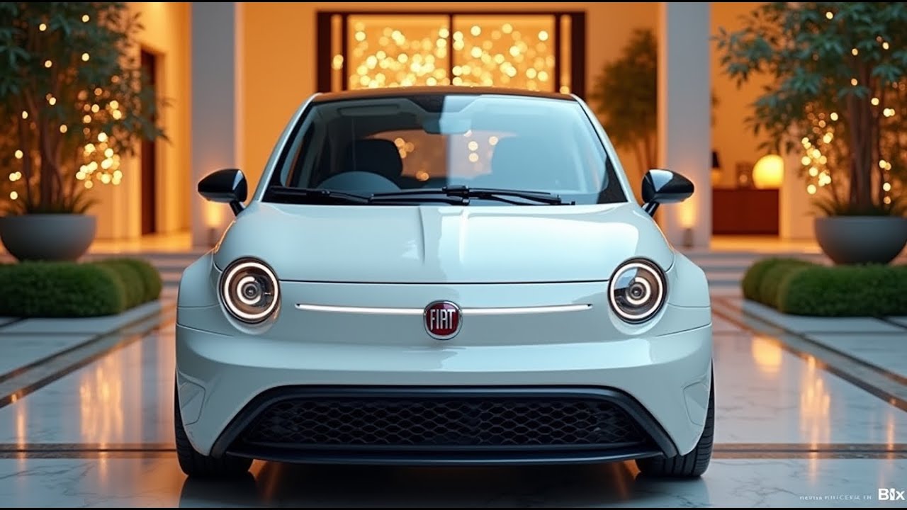 Новый Fiat 500 Hybrid 2026 года возвращается! Механическая коробка передач, ретро-стиль и доступн...
