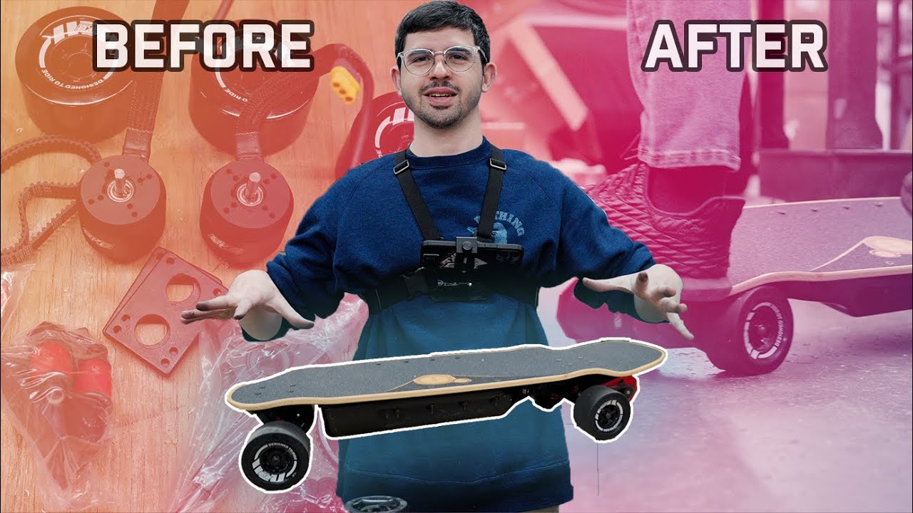 Building An Electric Longboard Is Easy! | DIY Eskate Overview