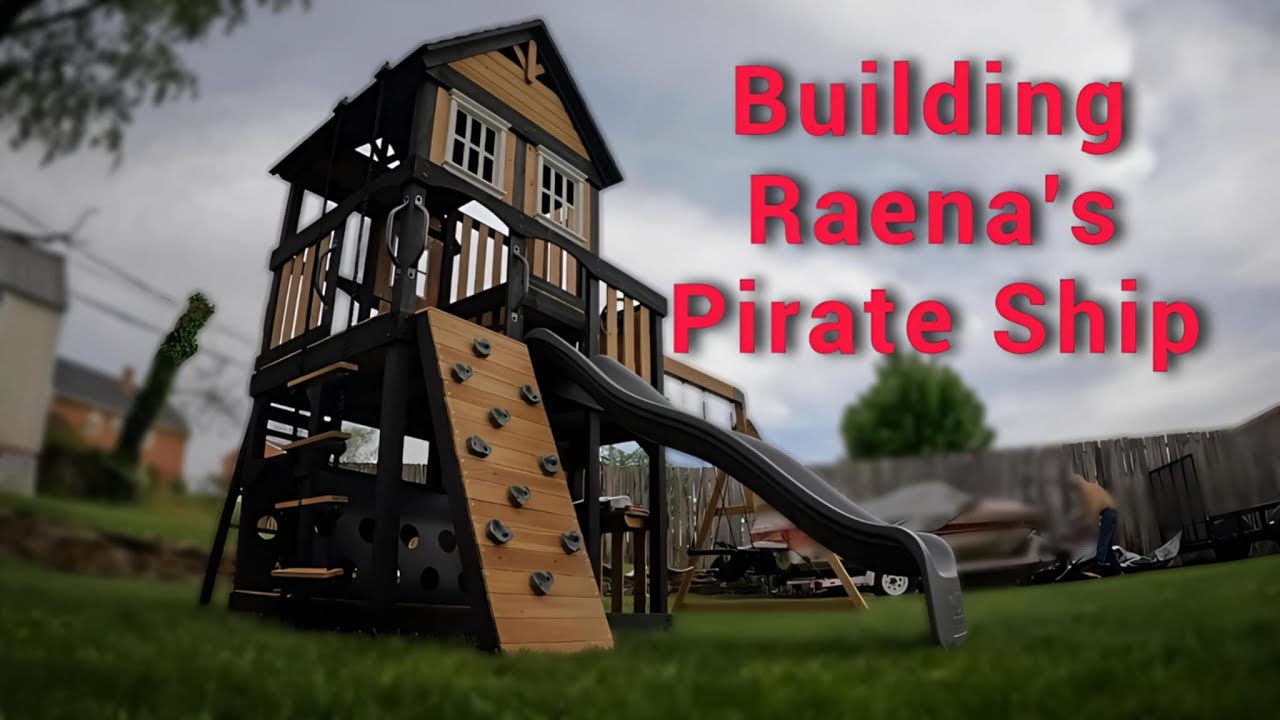 Building a Swing Set for our Daughter's Birthday | aka 