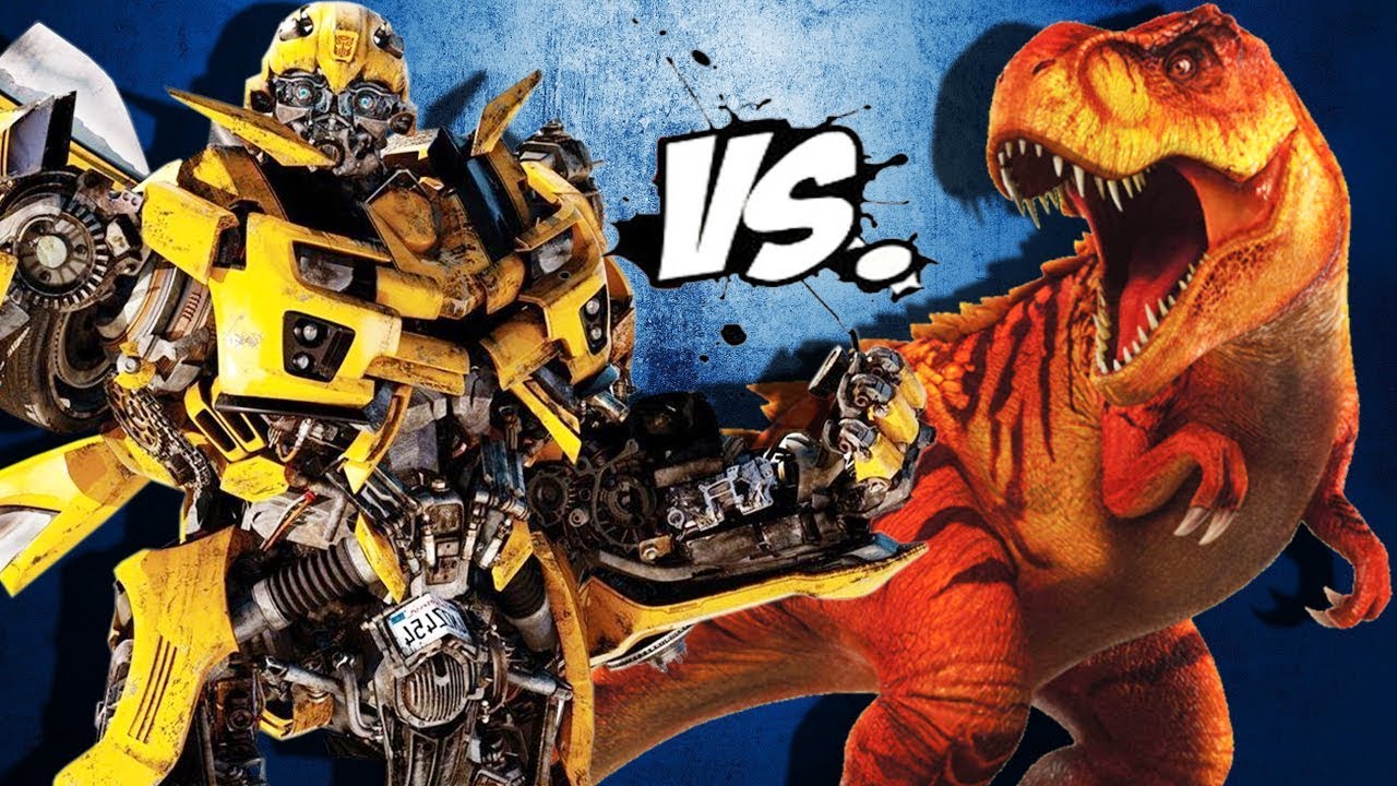 Bumblebee vs T-Rex - Epic Battle
