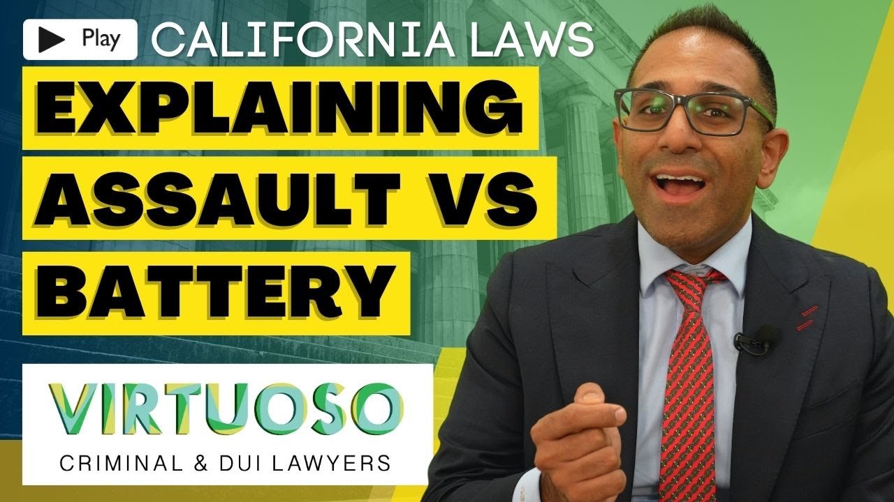 Assault vs. Battery: You Must Know the Difference