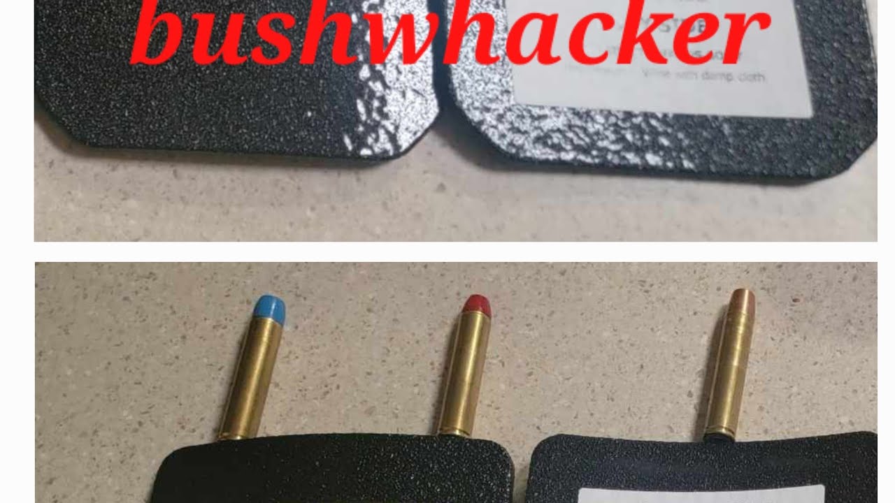 .500 Bushwhacker vs armor plates.