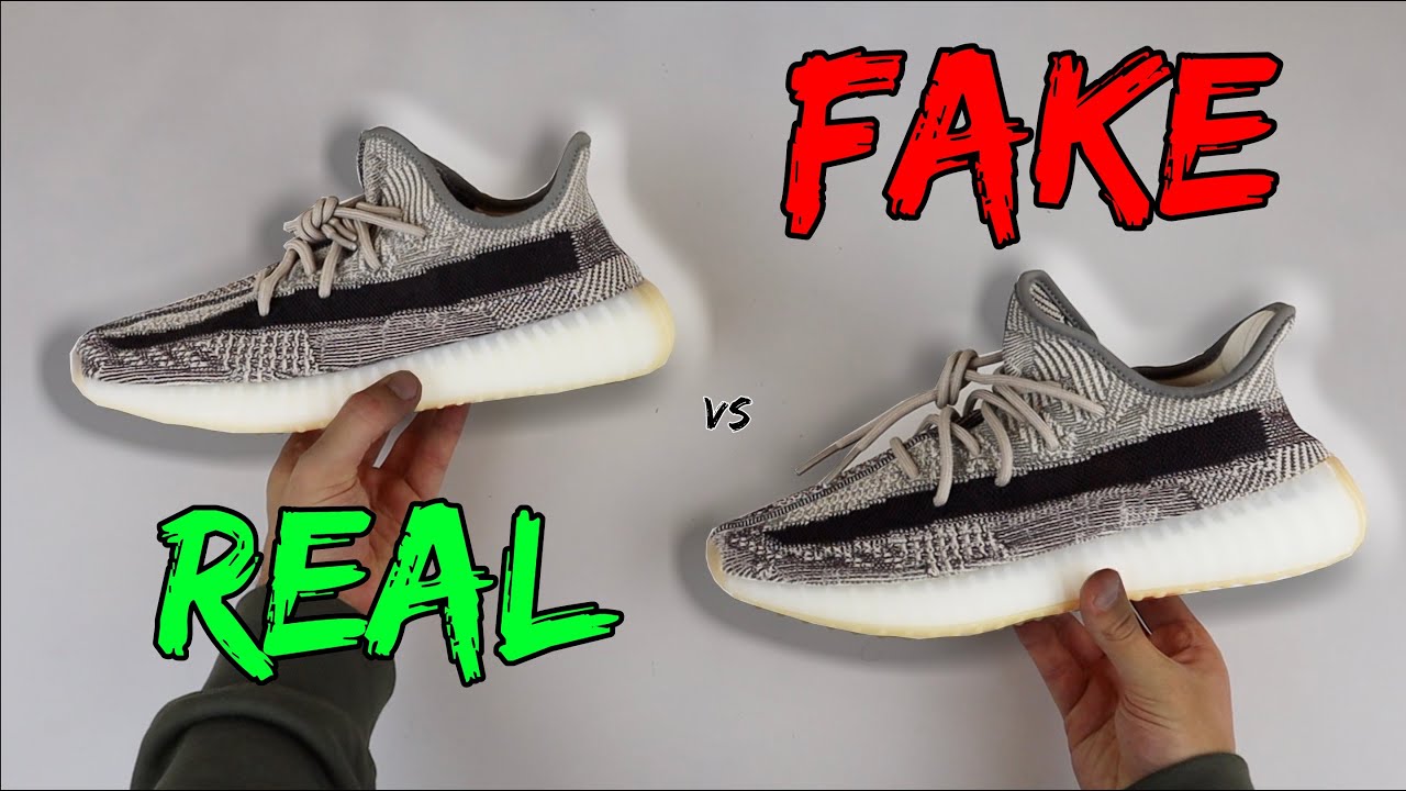 REAL VS FAKE! ADIDAS YEEZY 350 V2 ZYON COMPARISON!