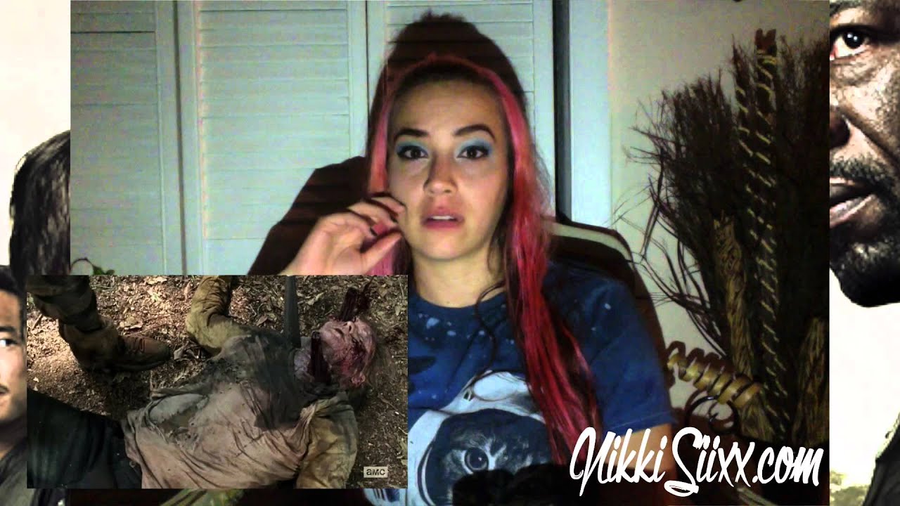 NikkiSiixx Reaction to The Walking Dead S6 EP4 