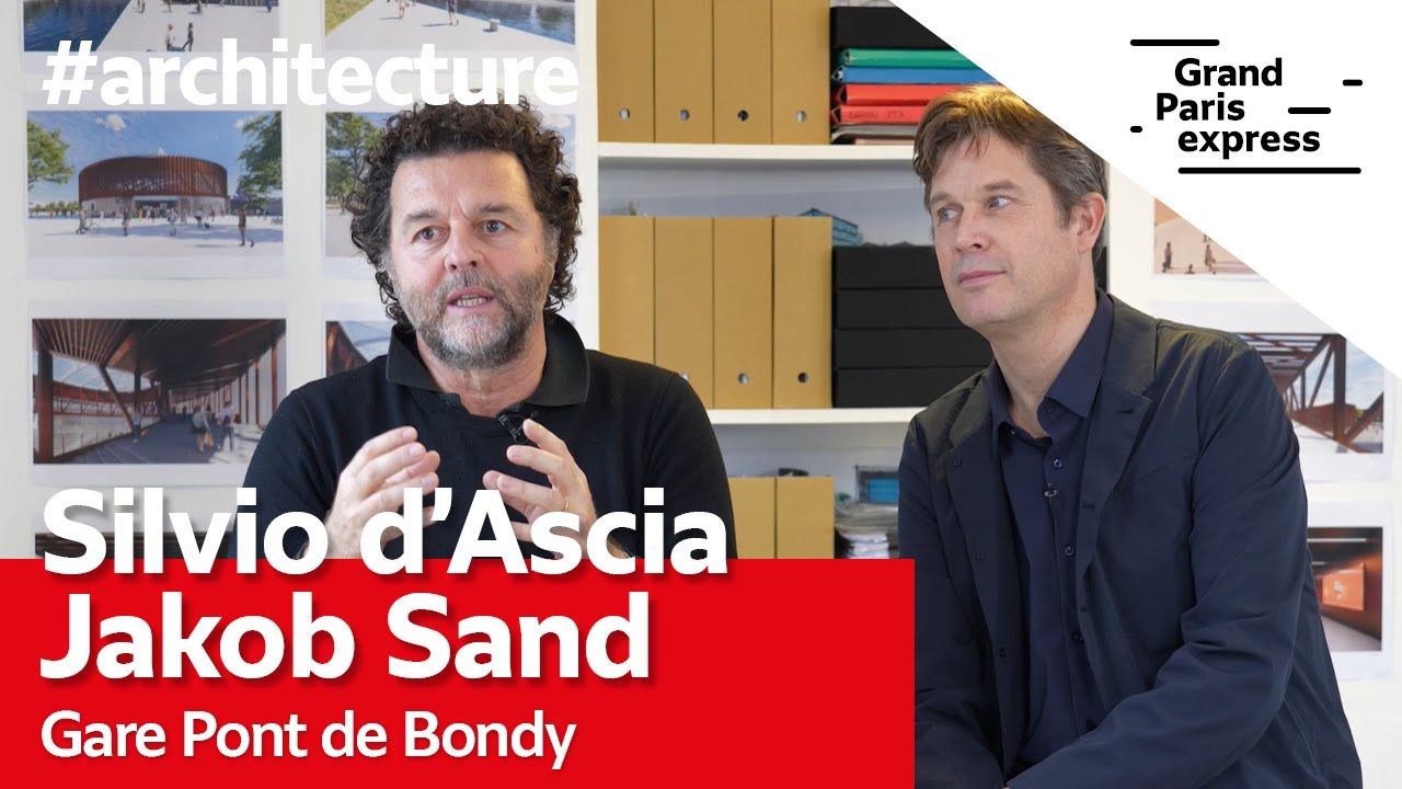 Pont de Bondy : la gare du Grand Paris Express par les architectes Silvio d’Ascia et Jakob Sand