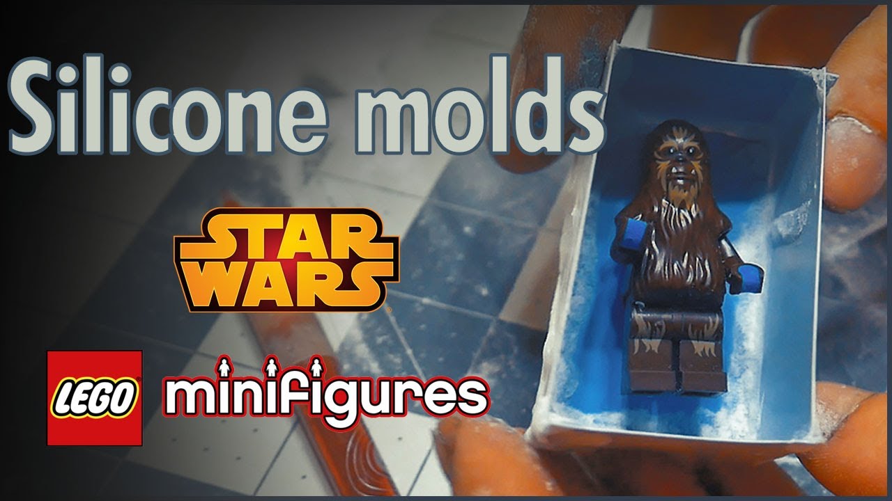 Lego Star Wars Minifigure Mold Making - Silicone Molds and Wax Copies