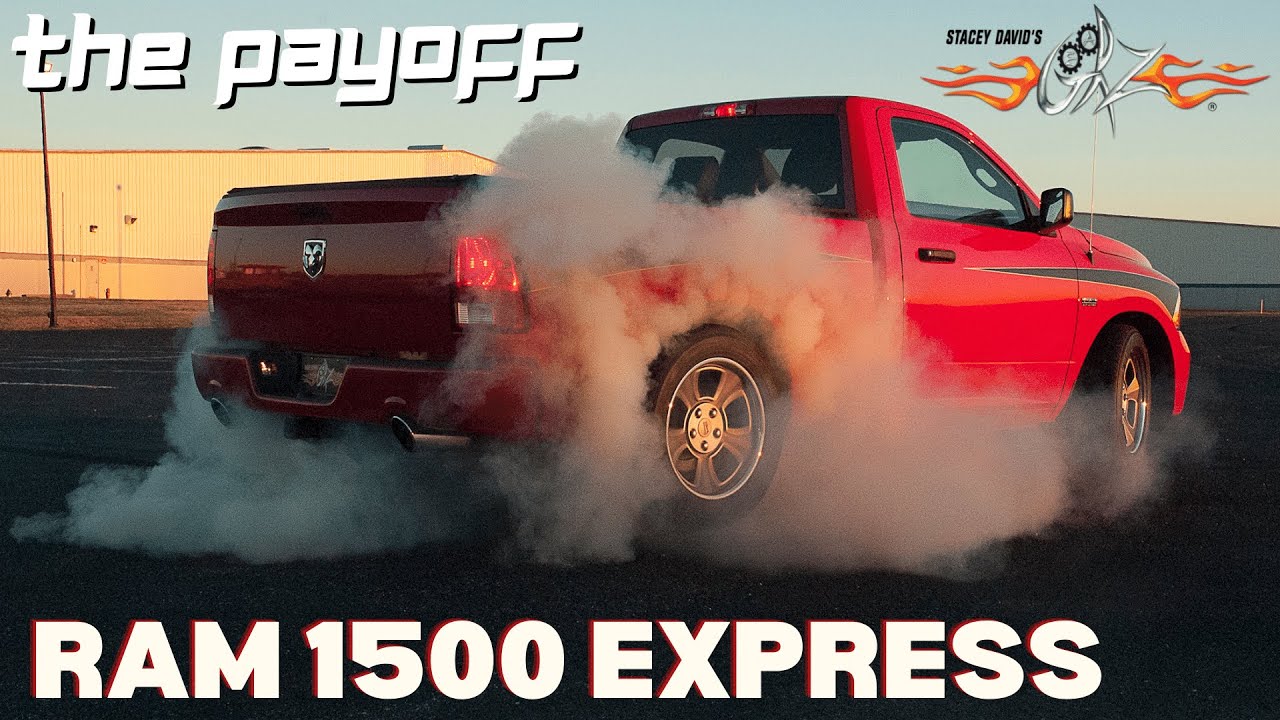 Ram 1500 Express 5.7L Hemi Drag'N' Wagon Payoff & Setting Up a New Shop - Stacey David's Gearz S7 E1