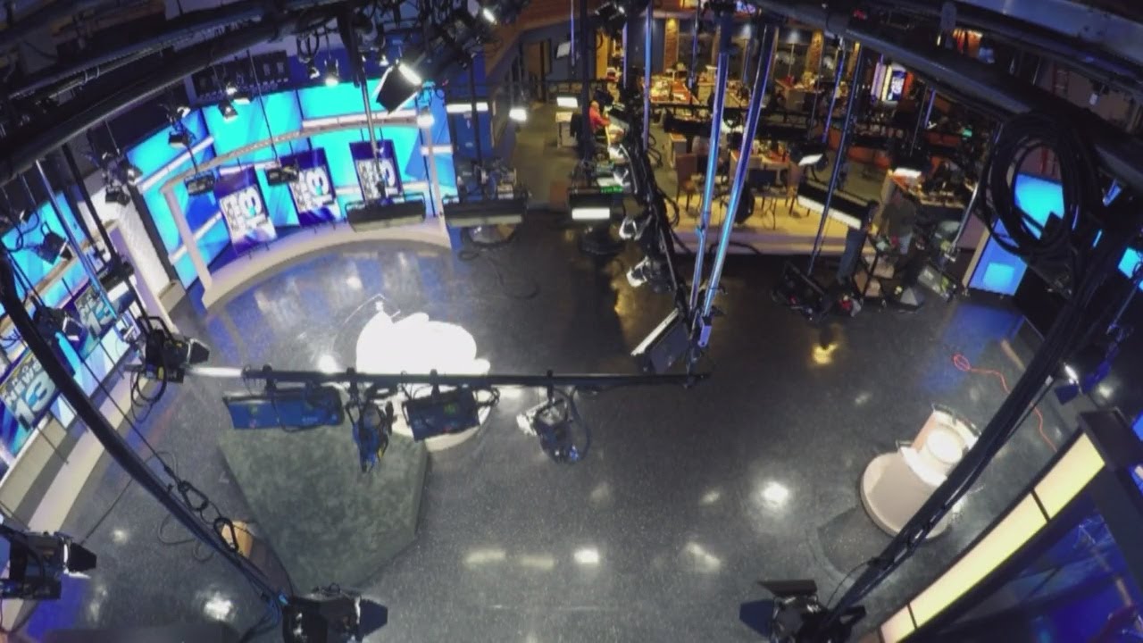Таймлапс: KRQE News 13 представляет новую студию