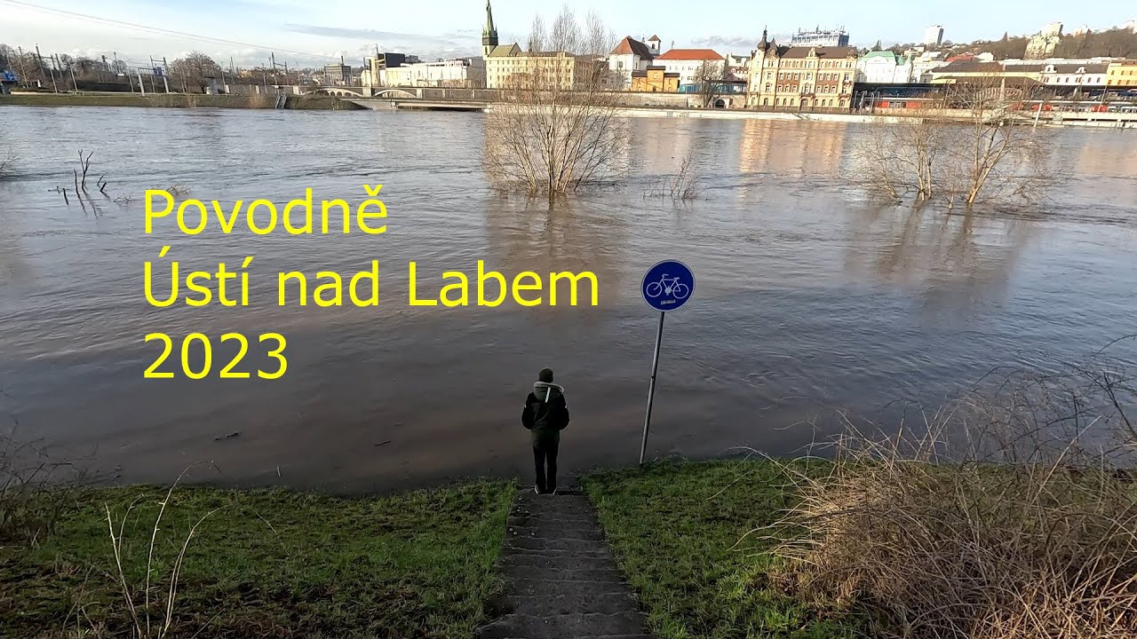 Povodně Ústí nad Labem 27.12.2023