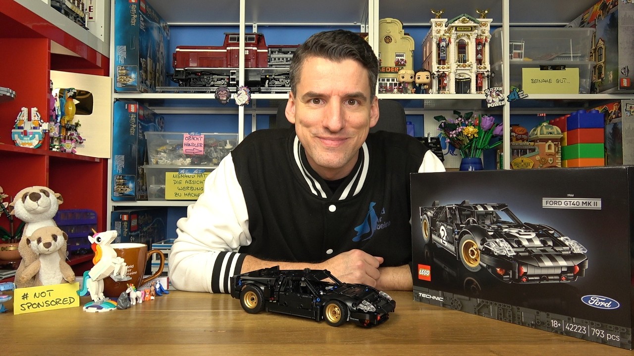 Ein simples Konzept völlig versaut: LEGO® Technic 42223 1966 Ford GT40 MKII