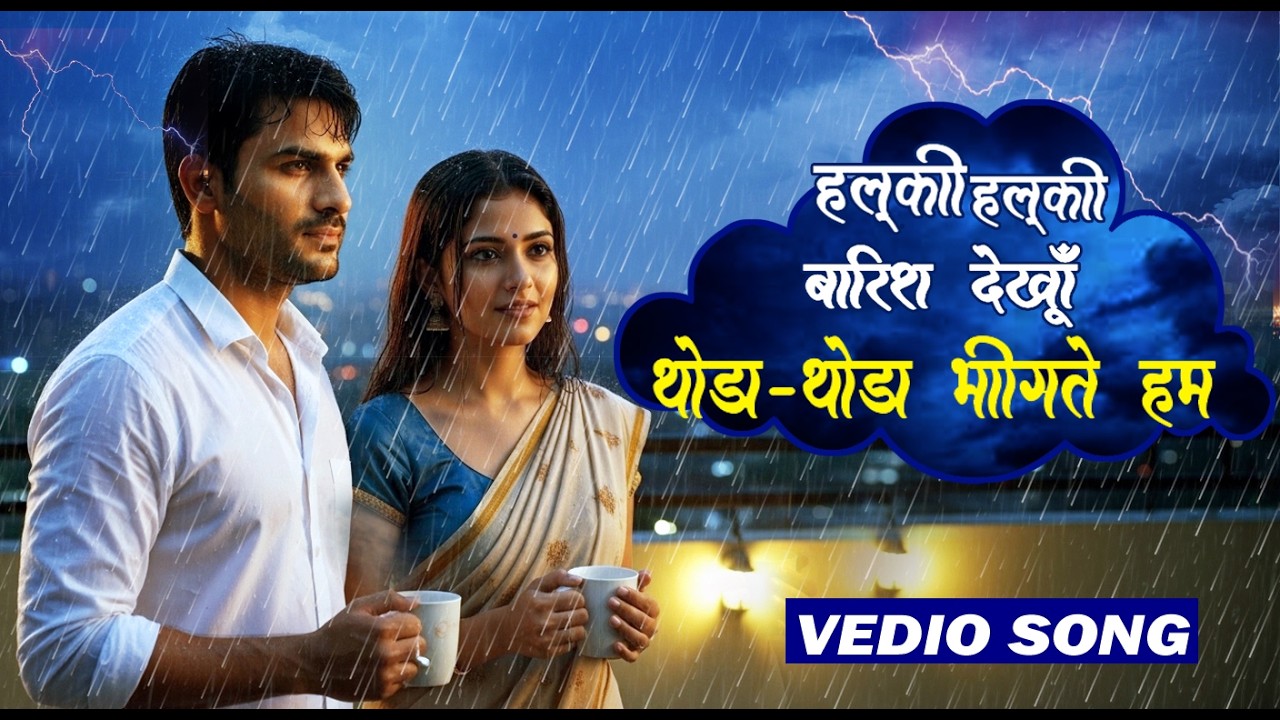 हल्की हल्की बारिश देखूँ|LOVE|Romantic|MELODY SONG #VAISHNOVIBES