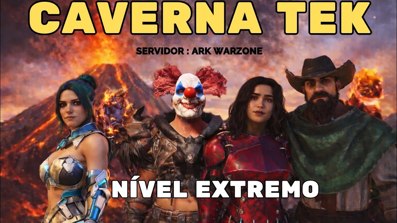 OU VENCE OU PERDE TUDO! 🧨 Caverna Tek – ARK Ascended