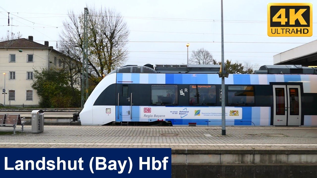 Zugverkehr in Landshut (Bay) Hbf 13.11.2024 alte Zeiten auf dem DIX und ÜFEX