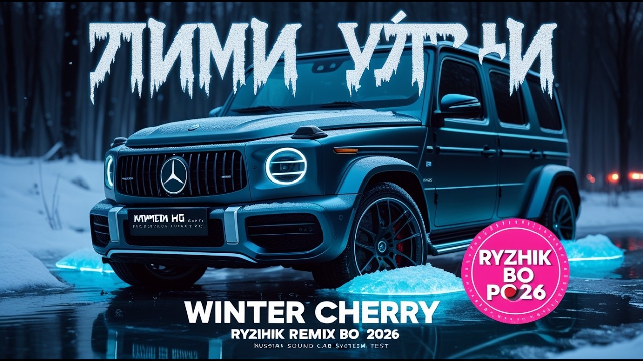 Zimnaya Vishnya - Winter Cherry (Ryzhik Remix Boo 2026) 🔊 Ultimate Russian Car Bass Music | Hi-Res