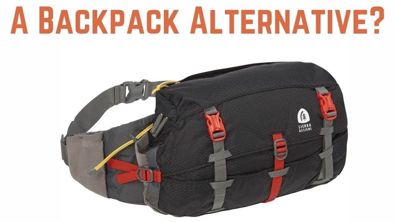 Perfect for day hikes: Sierra Designs Flex Lumbar 7-10L waist pack