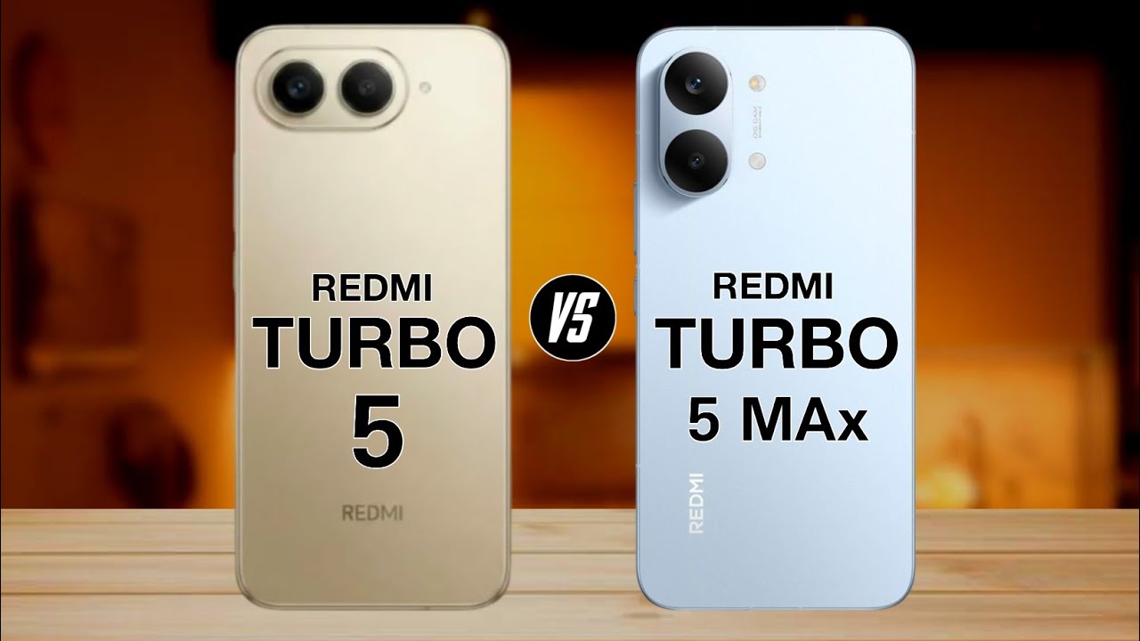 Redmi turbo 5 vs redmi turbo 5 max - full comparison 🔥 which one is best
