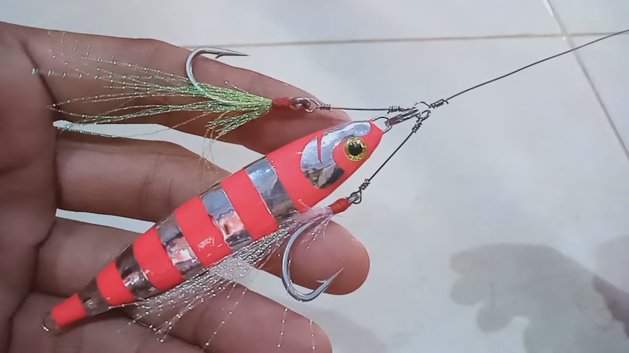 tutorial assist hook metal jig Anti Putus buat tenggiri dan predator gigi tajam