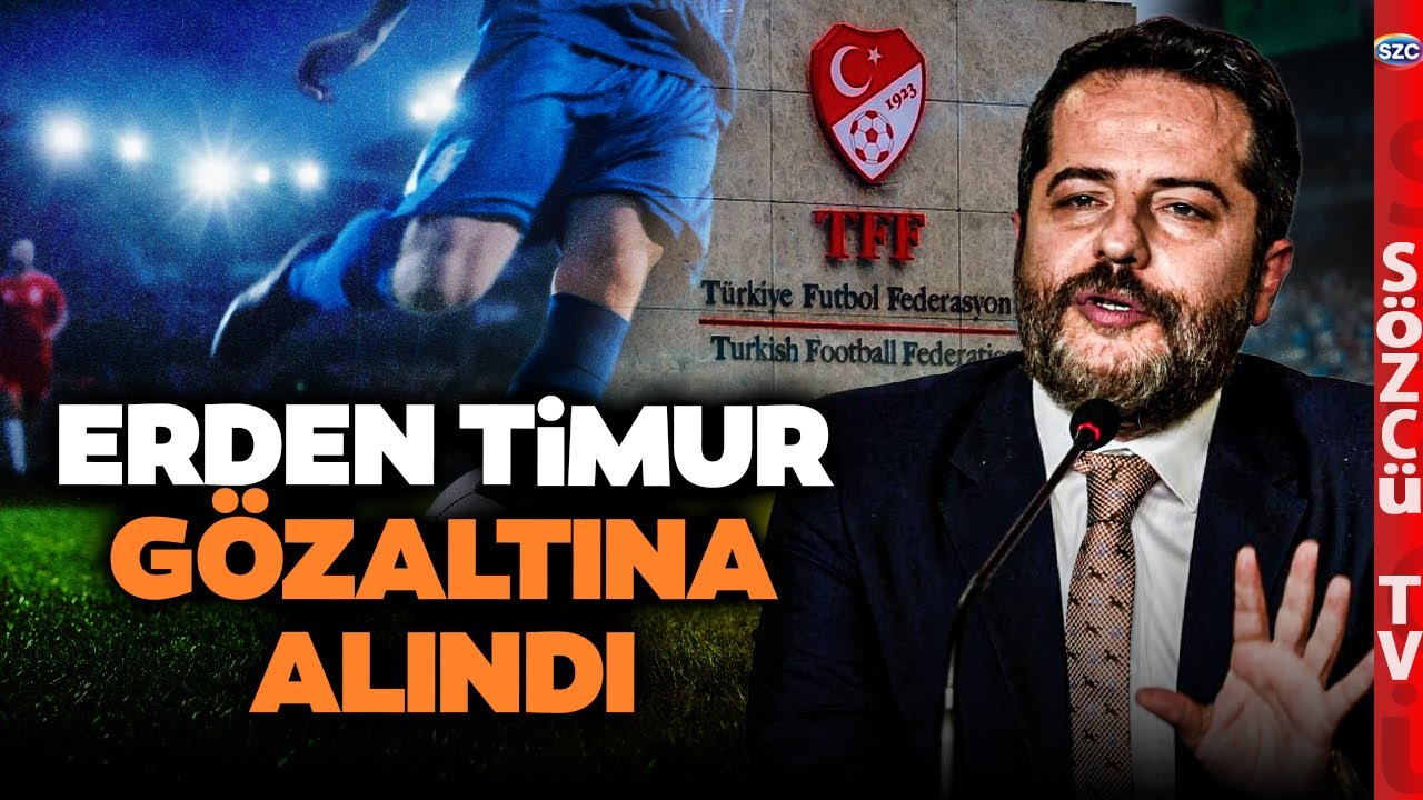 Futbolda Bahis Soruşturması! Galatasaray'ın Eski Y&ouml;neticisi Erden Timur G&ouml;zaltına Alındı