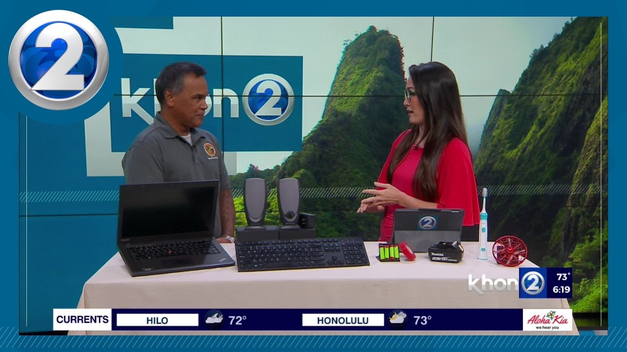 City's Department of Environmental Services explains how to properly dispose of e-waste