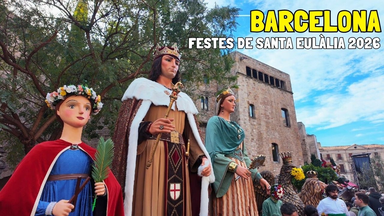FESTES DE SANTA EULÀLIA 2026 | Seguici de Santa Eulàlia i Trobada de Gegants a Ciutat Vella