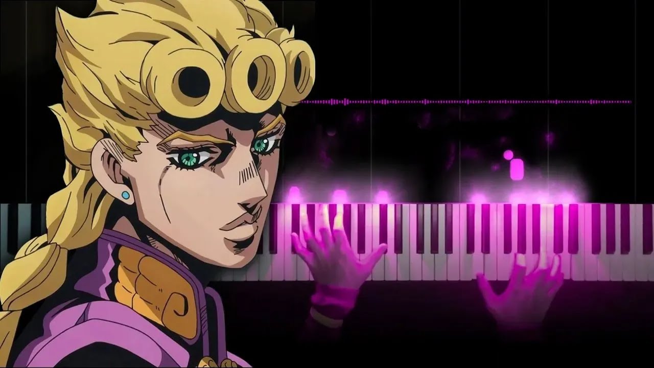 Giorno Theme mas você tem que esperar eu tocar o piano