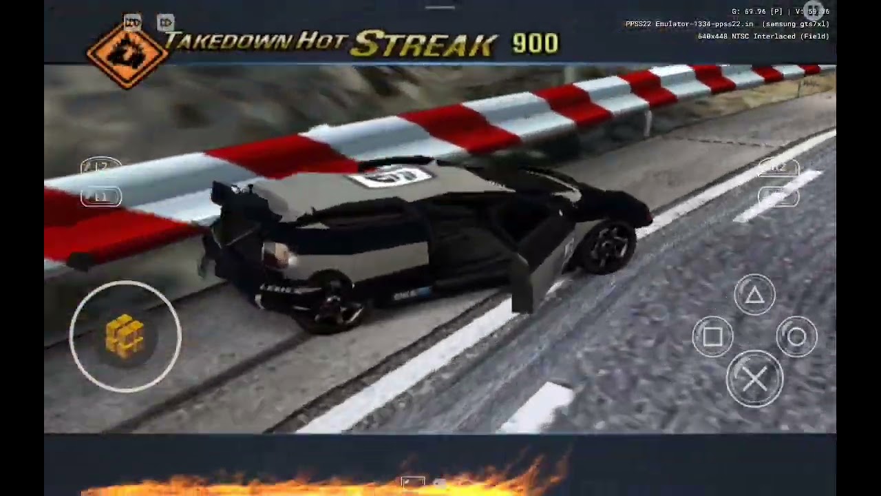 Burnout 3 Takedown (Alpine Expressway Westbound) Road Rage 