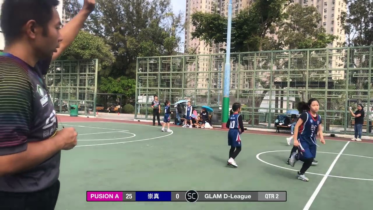 GLAM D-League PUSION A vs 崇真 Qtr 2