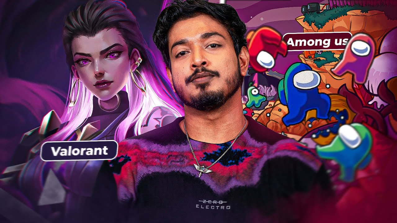 🔴 AMONG US with S8UL Proximity Chat @ 12 | VALO 5 man now !!