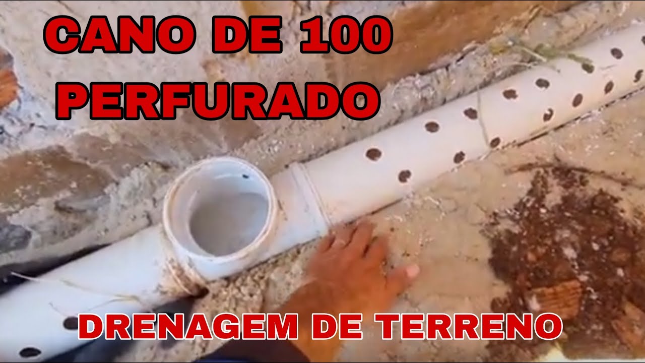 COMO FAZER A DRENAGEM DE TERRENO.